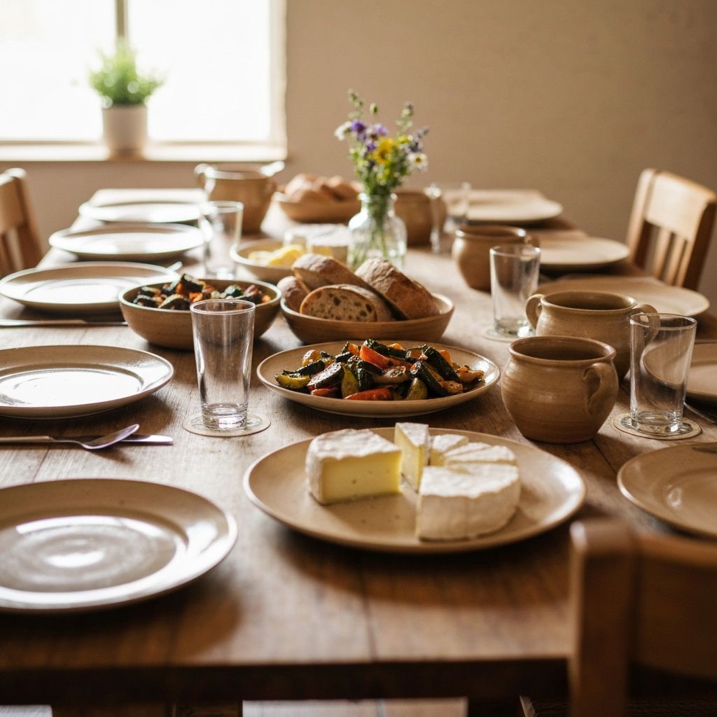 Communal dining table