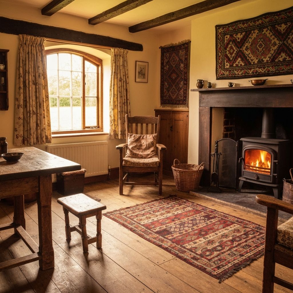 Traditional cottage interior